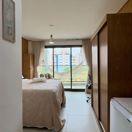 Studio-piscina Academia No Meireles-predio Novo Perto Rooftop Fortaleza (Ceara)