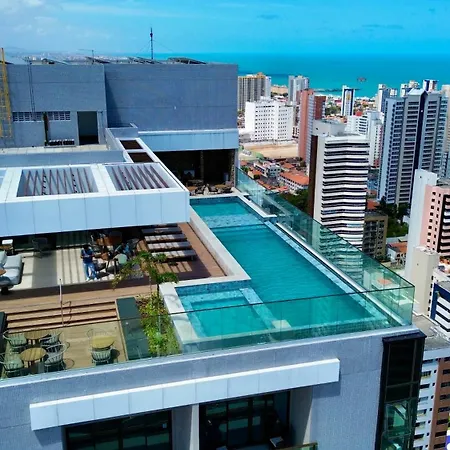Studio-piscina Academia No Meireles-predio Novo Perto Rooftop Apartamento Fortaleza (Ceara)