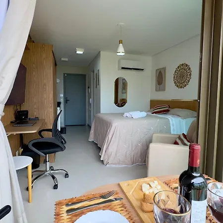Apartamento Studio-piscina Academia No Meireles-predio Novo Perto Rooftop