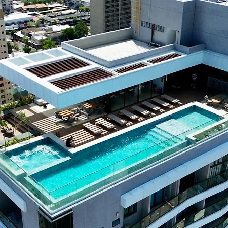 Apartamento Studio-piscina Academia No Meireles-predio Novo Perto Rooftop *