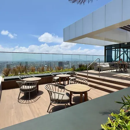 Studio-piscina Academia No Meireles-predio Novo Perto Rooftop Apartamento