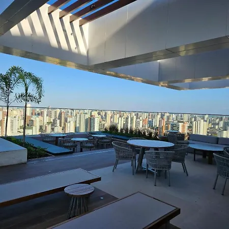Studio-piscina Academia No Meireles-predio Novo Perto Rooftop Apartamento